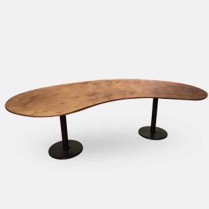 TD-88 千層板變形蟲長桌(圓盤腳)