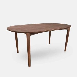 TD-90 胡桃實木長方桌